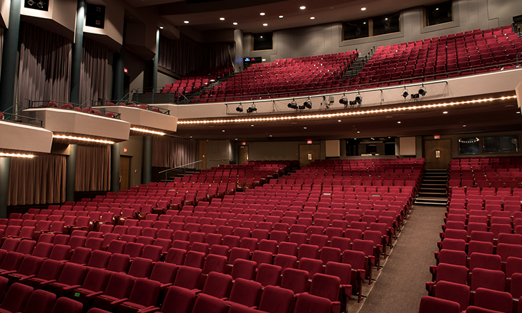 Chrysler Hall Seating Chart Detailed