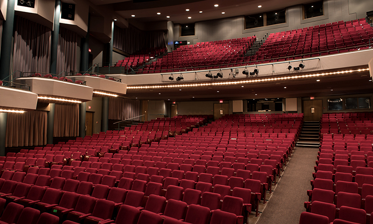 View of inside the Chrysler Theatre