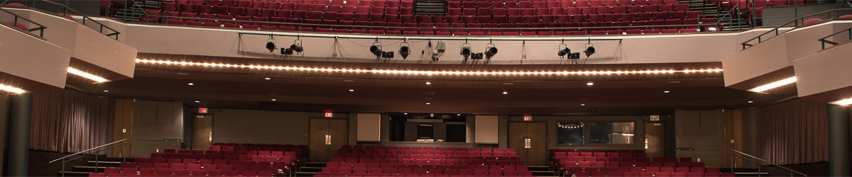 Shot of inside of Chrysler Theatre